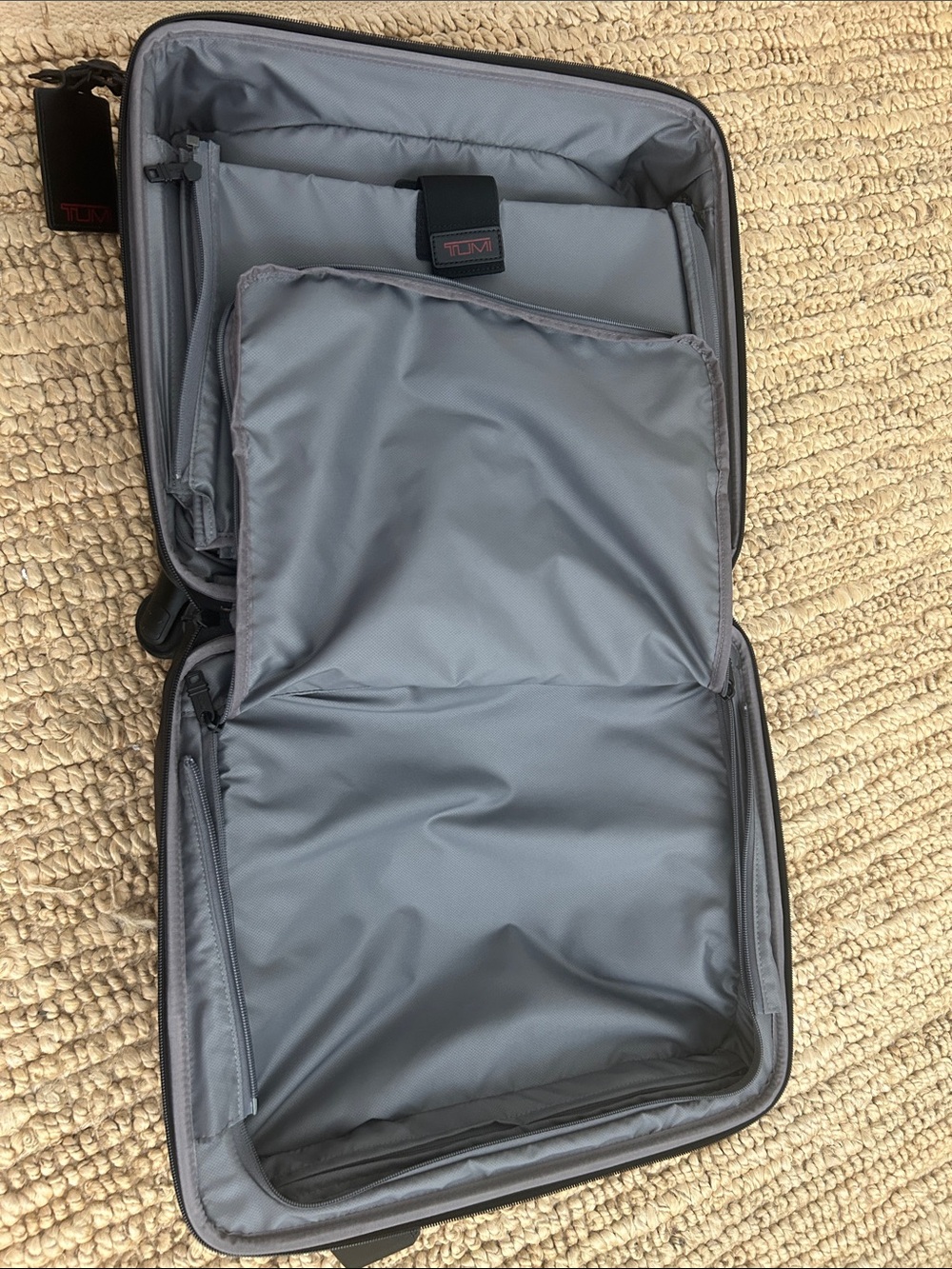 Tumi Alpha Black Rolling Cabin Brief with Front Organizer - Picture 6 of 10
